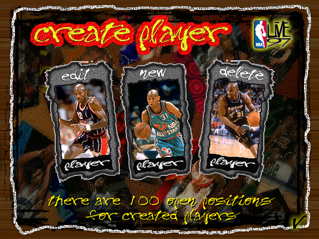 NBA Live 97 screenshot 3 for Sega Genesis